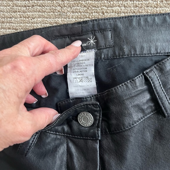 Isabel Marant, 100% lambskin, leather pants - Picture 4 of 6